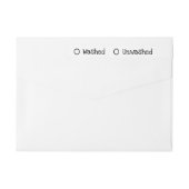 卵カートンシール洗浄/未洗浄タンパー防止 ラップアラウンドラベル (裏面)