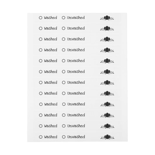 卵カートンシール洗浄/未洗浄タンパー防止 ラップアラウンドラベル (シート)