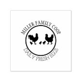 卵カートンパーソナライズされた卵カートンラベル農場の家具 セルフインキングスタンプ (デザイン)