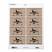 卵カートンラベルバーラップチキンファームハウス ラベル (フルシート)