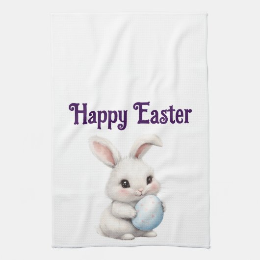卵キッチンタオル付き甘いバニー キッチンタオル (縦)