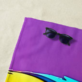 卵クールカラフル ビーチタオル (インサイチュ)