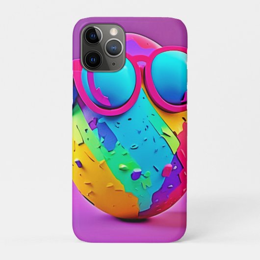 卵クールカラフル Case-Mate iPhoneケース (裏)