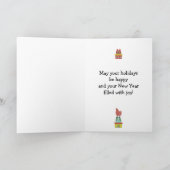 卵コンテンポラリー飾v2を持つ鶏の木 シーズンカード (内部)