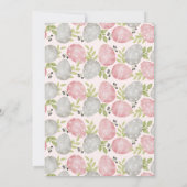 卵ストラ甘いカスタマイズ可能なイースター卵狩り 招待状 (裏面)