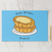 卵タルト漫画イラストレーション ペーパーパッド (インサイチュ)