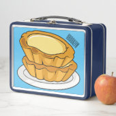 卵タルト漫画イラストレーション メタルランチボックス (インサイチュ)