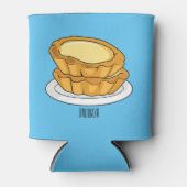 卵タルト漫画イラストレーション 缶クーラー (正面)