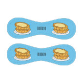 卵タルト漫画イラストレーション 野球ボール (パネル)