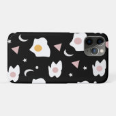 卵ディナームーンコンフェティパターン   Case-Mate iPhoneケース (裏面(横))