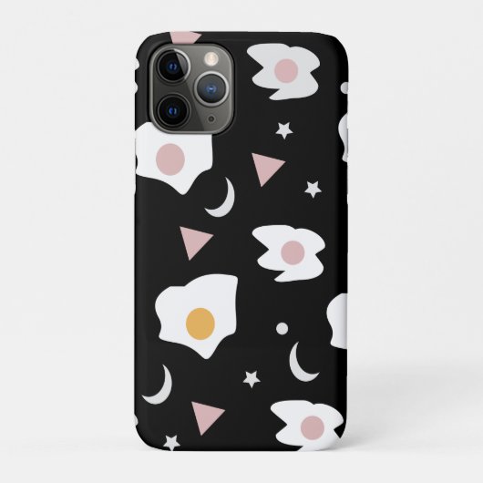 卵ディナームーンコンフェティパターン   Case-Mate iPhoneケース (裏)