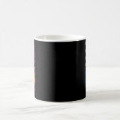卵トランプ付きおもしろい米国国旗45 47イースターデー2 コーヒーマグカップ (中央)