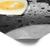 卵ハート ポスター (角)