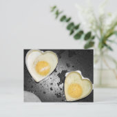 卵ハート ポストカード (スタンド正面)