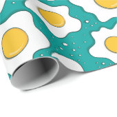 卵パターン ラッピングペーパー (ロールコーナー)