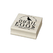 卵パーソナライズされたカートンロゴウズラ卵とハート ラバースタンプ (スタンプ)