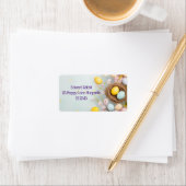 卵パーソナライズされた入りイースターバスケット ラベル (インサイチュ)