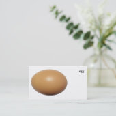 卵ビジネス 名刺 (スタンド正面)