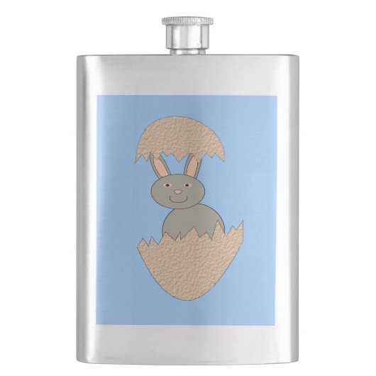 卵フラスコのバニー風変わり孵化 フラスク (正面)