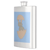 卵フラスコのバニー風変わり孵化 フラスク (左)