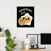 卵プンダークBGおもしろいのフライと偏見 ポスター (ホームオフィス)