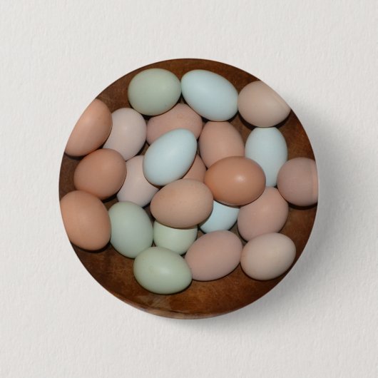 卵ボタン 缶バッジ (正面)