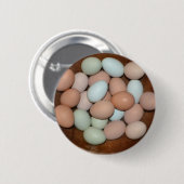 卵ボタン 缶バッジ (正面&裏面)
