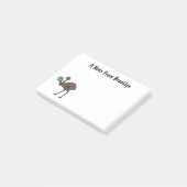 卵マンガイラストレーション付きEMU ポストイット (アングル)