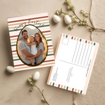 卵モダンストライプの付きイースト