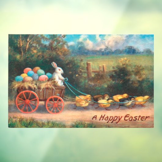 卵ワゴン窓付きバニー ウィンドウサイン (シート3)