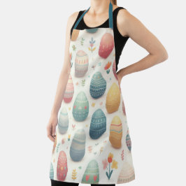 卵中心の エプロン