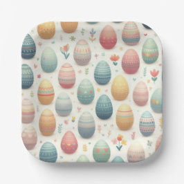 卵中心の ペーパープレート