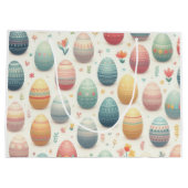 卵中心の ラージペーパーバッグ (裏面)