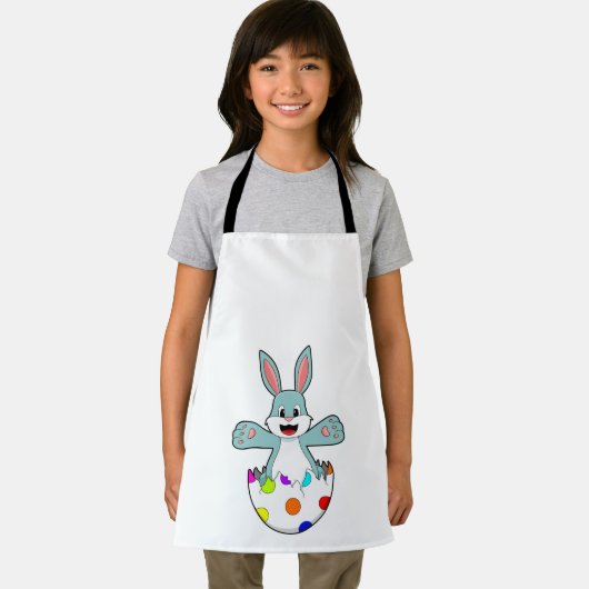 卵付きウサギ エプロン (インサイチュ)