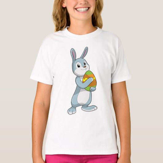 卵付きウサギ Tシャツ (正面)
