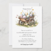 卵付きトロリー及び卵狩り招待状 招待状 (正面)