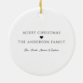 卵価格 |おもしろい Groceries Christmas 2023 セラミックオーナメント (裏面)