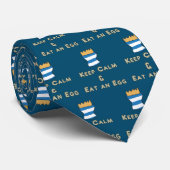 卵保を食べ落ち着ける ネクタイ (ロール)