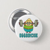 卵割卵パンエクササイズ 缶バッジ (正面&裏面)