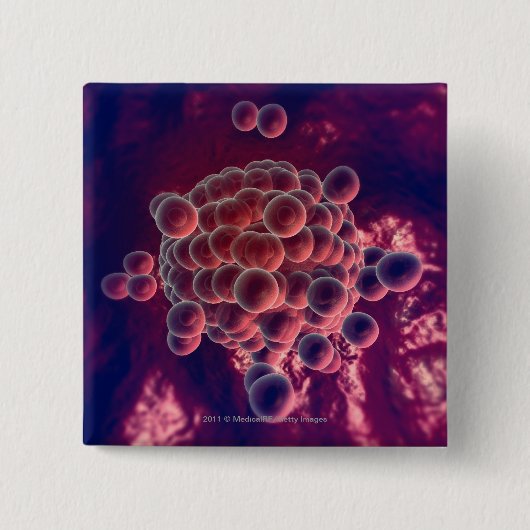 卵子の卵 缶バッジ (正面)