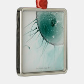 卵子を肥やしている精液 メタルオーナメント (右)