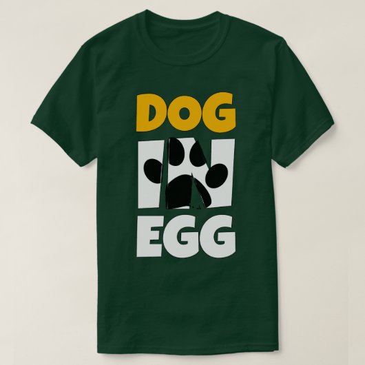 卵子犬 Tシャツ (デザイン正面)