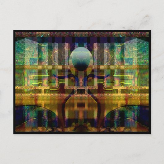 "卵子祭壇"の郵便はがき ポストカード (正面)