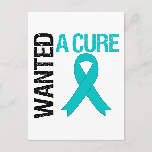 卵巣がんが治癒を望んだ ポストカード (正面)