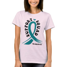 卵巣がんピンクとの闘いを支持する