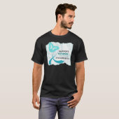 卵巣がん啓発Tシャツ Tシャツ (正面フル)