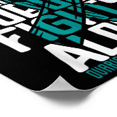 卵巣がん支援Teeファミリー卵巣がん ポスター (角)