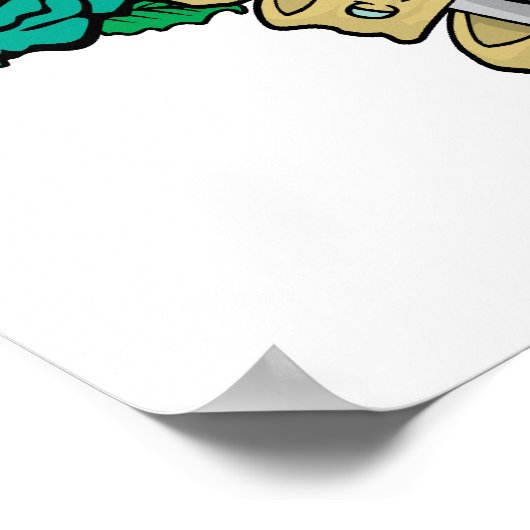 卵巣がん短剣 ポスター (角)