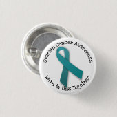 卵巣がん認識度ピンバックボタン 缶バッジ (正面&裏面)