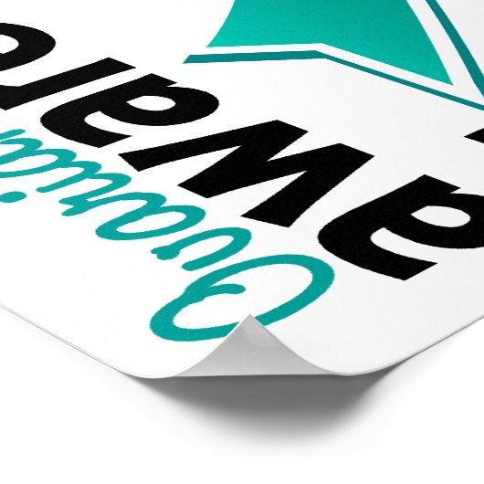 卵巣がん認識度5 ポスター (角)